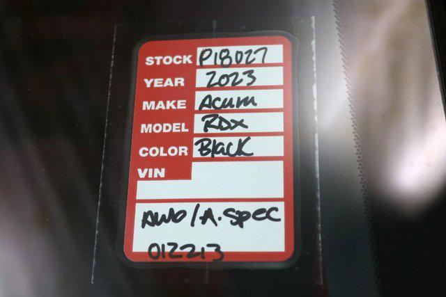 Photo of 2023 Majestic Black Pearl Acura RDX