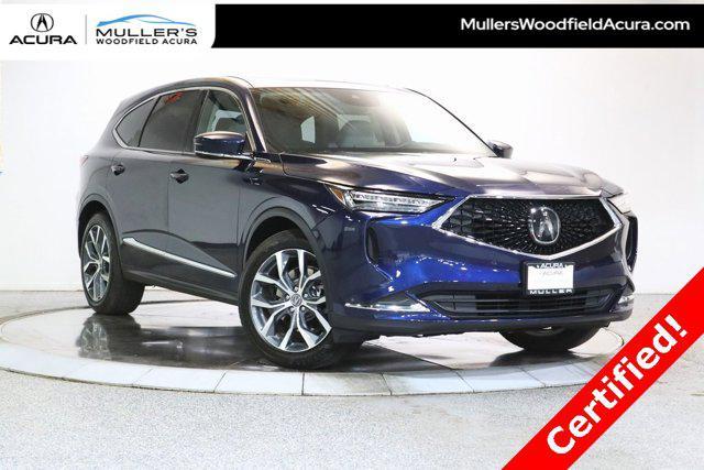 Photo of 2023 Fathom Blue Pearl Acura MDX