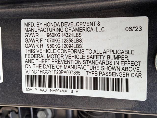 Photo of 2023 Meteorite Gray Metallic Honda Accord