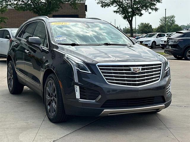 Photo of 2018 Dark Granite Metallic Cadillac XT5