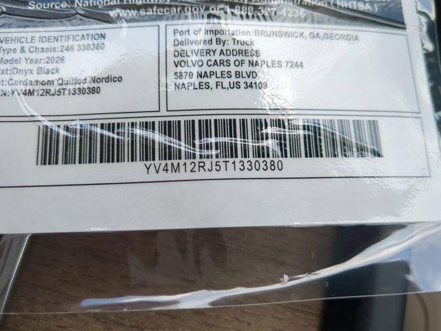 Photo of 2026 Onyx Black Metallic Volvo XC60