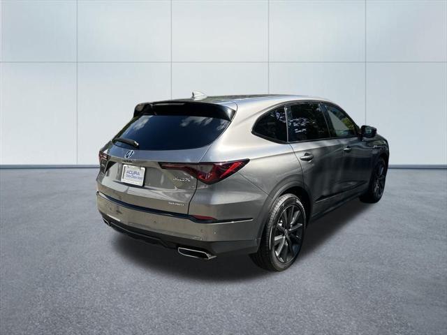 Photo of 2025 Liquid Carbon Metallic Acura MDX