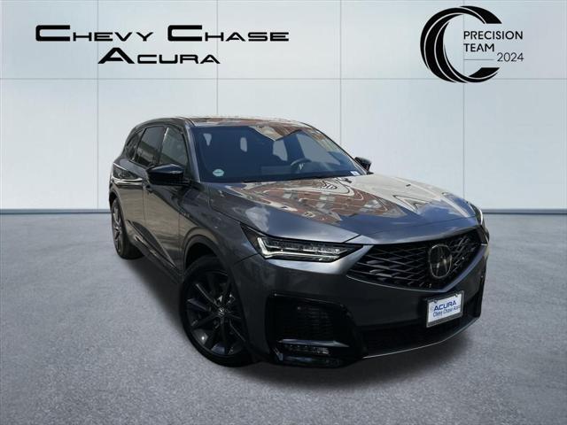 Photo of 2025 Liquid Carbon Metallic Acura MDX