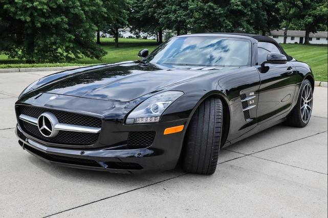 Photo of 2012 Obsidian Black Metallic Mercedes-Benz SLS AMG