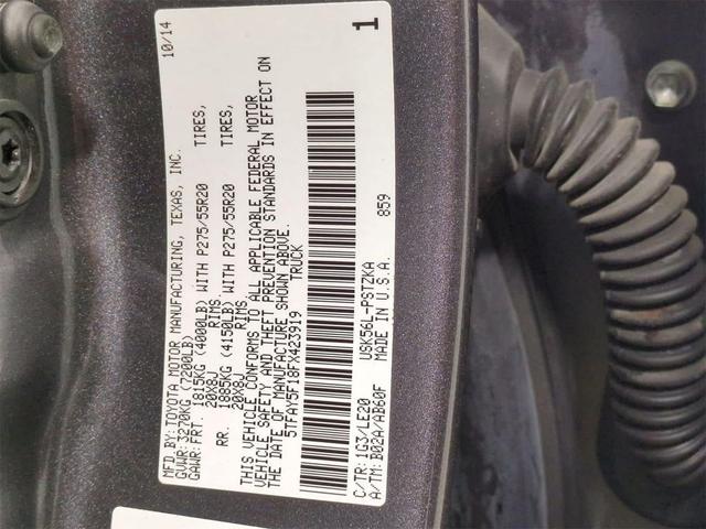 Photo of 2015 Magnetic Gray Metallic Toyota Tundra