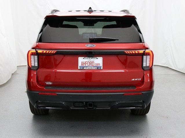 Photo of 2025 Rapid Red Metallic Tinted Clearcoat Ford Explorer
