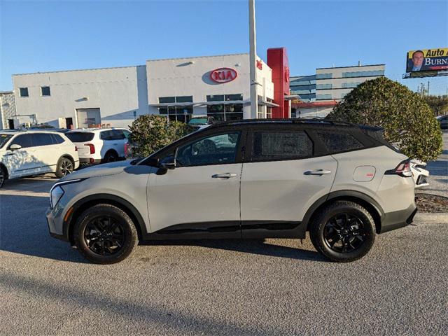 Photo of 2025 Wolf Gray/Ebony Black Roof Kia Sportage