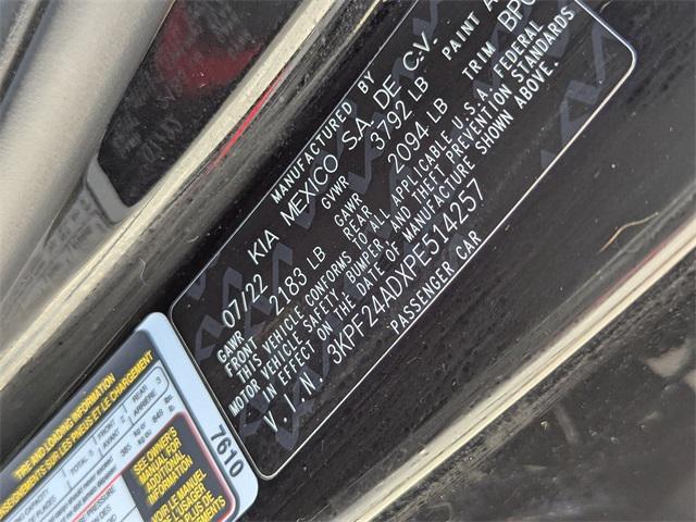 Photo of 2023 Aurora Black Kia Forte