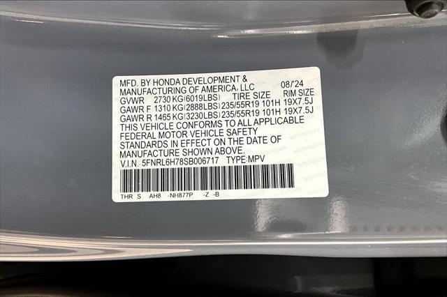 Photo of 2025 Sonic Gray Pearl Honda Odyssey