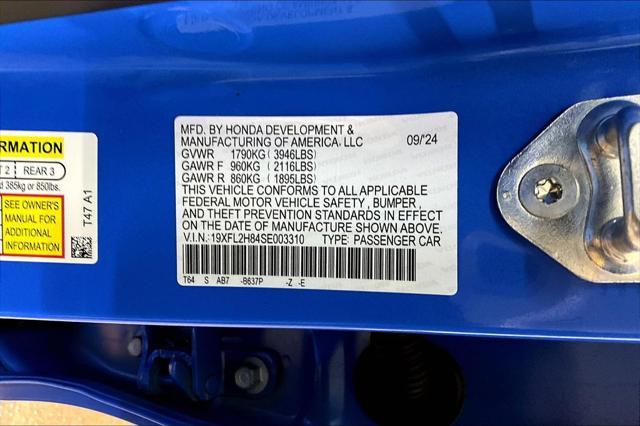 Photo of 2025 Blue Lagoon Pearl Honda Civic