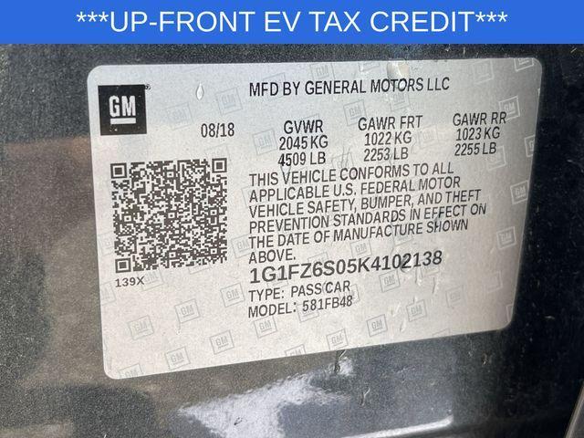 Photo of 2019 Nightfall Gray Metallic Chevrolet Bolt EV