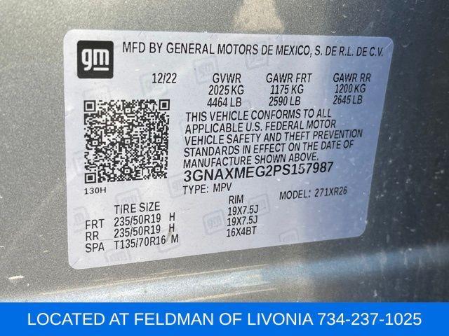 Photo of 2023 Sterling Gray Metallic Chevrolet Equinox