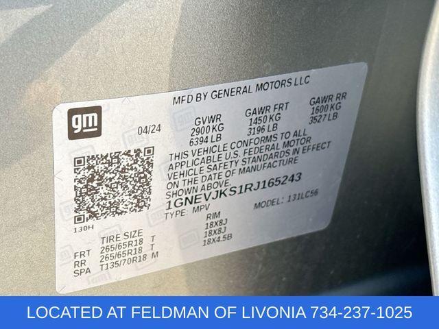 Photo of 2024 Sterling Gray Metallic Chevrolet Traverse