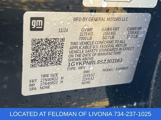 Photo of 2025 Stellar Black Metallic Cadillac LYRIQ