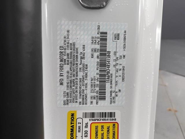 Photo of 2024 Oxford White Ford Mustang