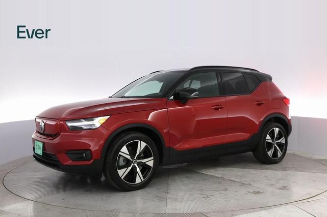 Photo of 2022 Fusion Red Metallic Volvo XC40 Recharge Pure Electric