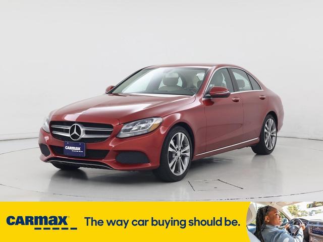 Photo of 2016 Red Mercedes-Benz C-Class