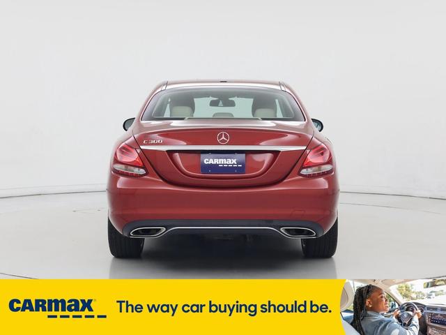 Photo of 2016 Red Mercedes-Benz C-Class