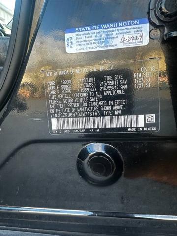 Photo of 2018 Crystal Black Pearl Honda HR-V