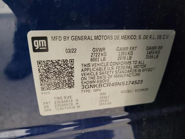 Photo of 2022 Blue Glow Metallic Chevrolet Blazer