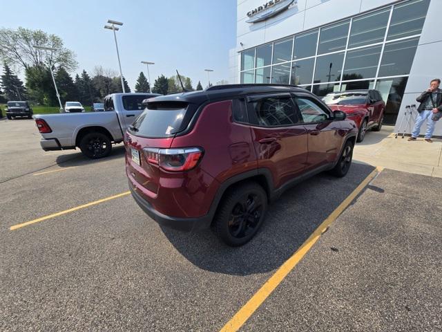 Photo of 2021 Velvet Red Pearlcoat Jeep Compass
