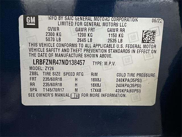 Photo of 2022 Sapphire Metallic Buick Envision
