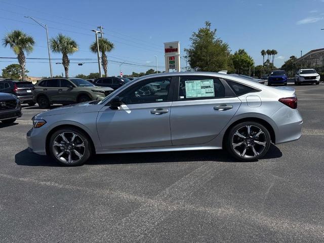Photo of 2026 Solar Silver Metallic Honda Civic Hybrid
