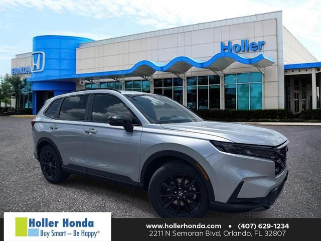 Photo of 2026 Solar Silver Metallic Honda CR-V Hybrid