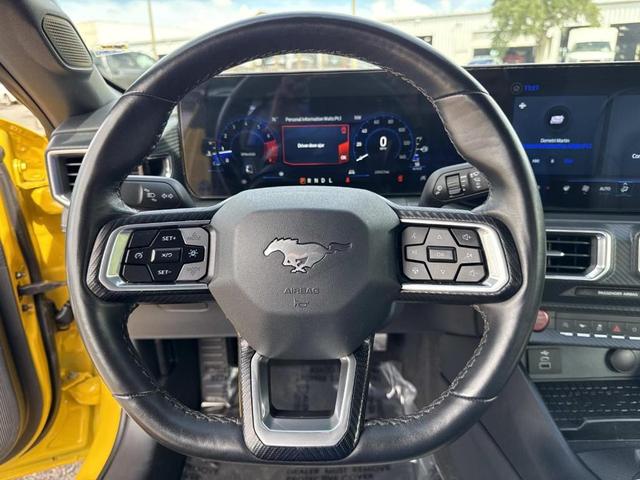 Photo of 2024 Yellow Ford Mustang
