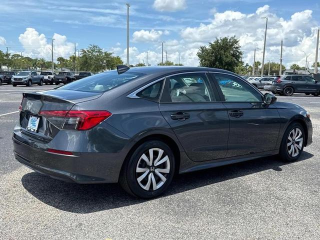 Photo of 2024 Meteorite Gray Metallic Honda Civic