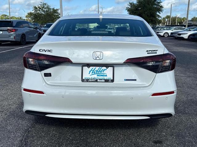 Photo of 2026 Platinum White Pearl Honda Civic Hybrid