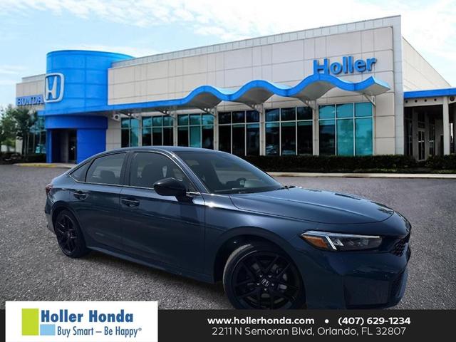 Photo of 2026 Blue Lagoon Honda Civic Hybrid