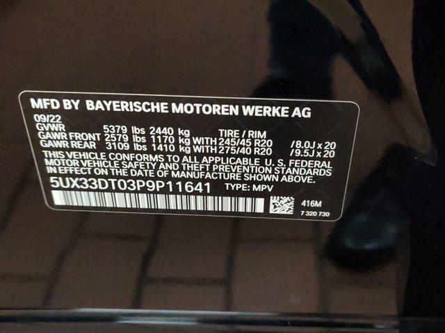 Photo of 2023 Carbon Black Metallic BMW X4
