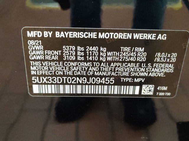 Photo of 2022 Carbon Black Metallic BMW X4