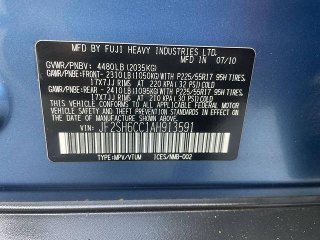 Photo of 2010 Blue Subaru Forester