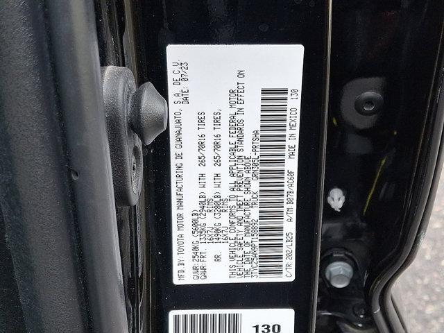 Photo of 2023 Black Toyota Tacoma