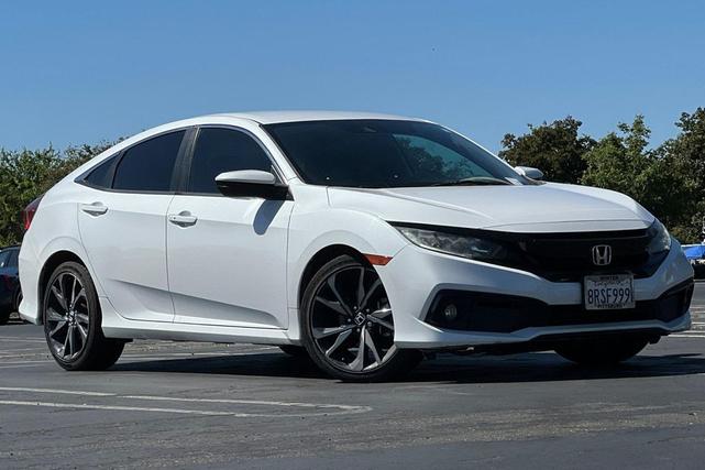 Photo of 2020 Platinum White Pearl Honda Civic