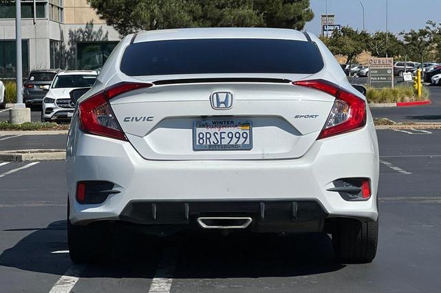 Photo of 2020 Platinum White Pearl Honda Civic