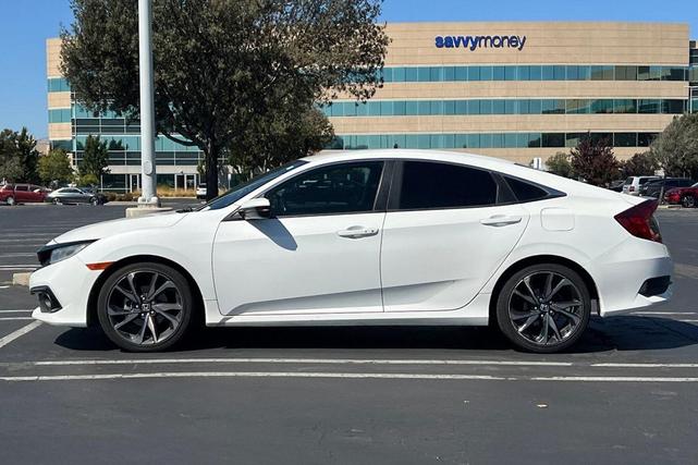 Photo of 2020 Platinum White Pearl Honda Civic