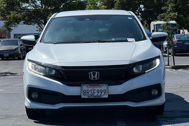 Photo of 2020 Platinum White Pearl Honda Civic