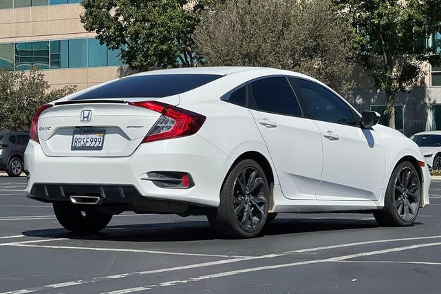 Photo of 2020 Platinum White Pearl Honda Civic