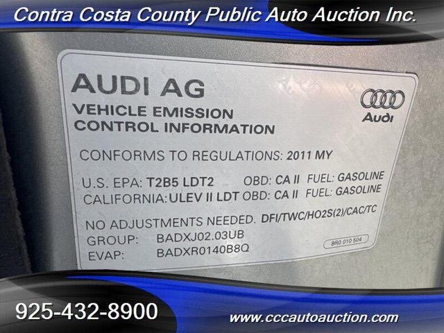 Photo of 2011 Meteor Gray Pearl Effect Audi Q5