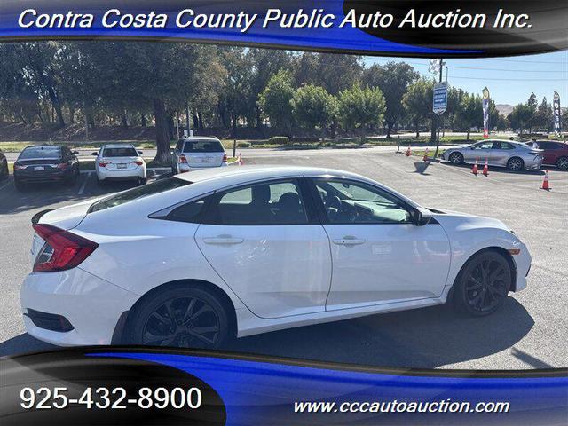 Photo of 2020 Platinum White Pearl Honda Civic