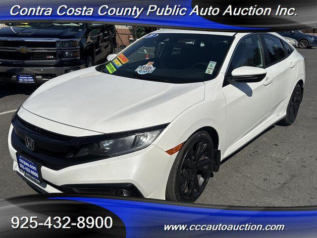 Photo of 2020 Platinum White Pearl Honda Civic