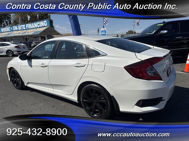 Photo of 2020 Platinum White Pearl Honda Civic