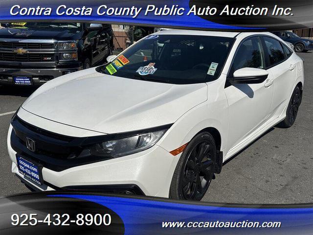 Photo of 2020 Platinum White Pearl Honda Civic