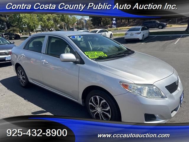 Photo of 2010 Classic Silver Metallic Toyota Corolla
