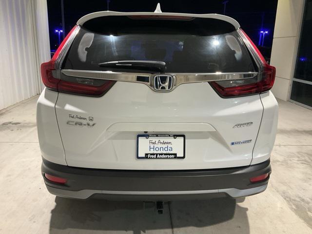 Photo of 2022 Platinum White Pearl Honda CR-V Hybrid