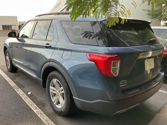 Photo of 2020 BLUE METALLIC Ford Explorer