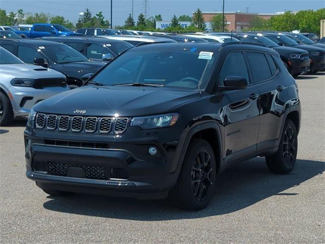 Photo of 2024 Diamond Black Crystal Pearlcoat Jeep Compass